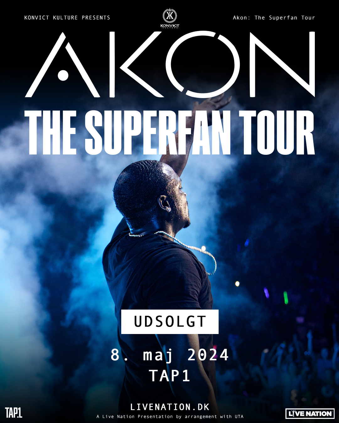 AKON: THE SUPERFAN TOUR UK & EUROPE 2024